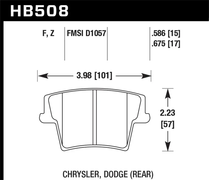 Best Seller HAWK HPS 5.0 Brake Pad Sets
