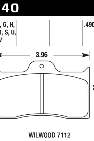 Buy Direct HAWK HPS Brake Pad Sets