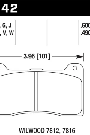 Best Choice HAWK DTC-60 Brake Pad Sets
