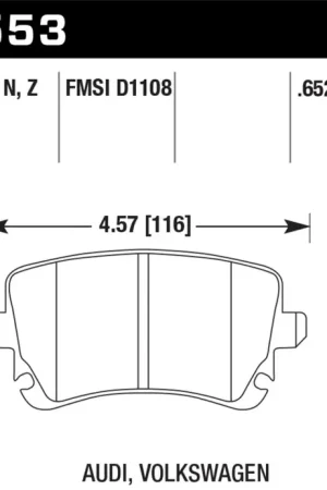 Best Choice HAWK HPS 5.0 Brake Pad Sets