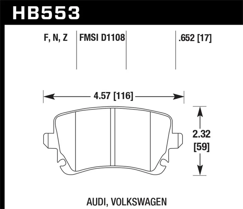 Best Choice HAWK HPS 5.0 Brake Pad Sets