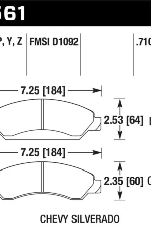 Best Seller HAWK Ceramic Brake Pad Sets