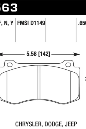 Buy Direct HAWK HPS 5.0 Brake Pad Sets