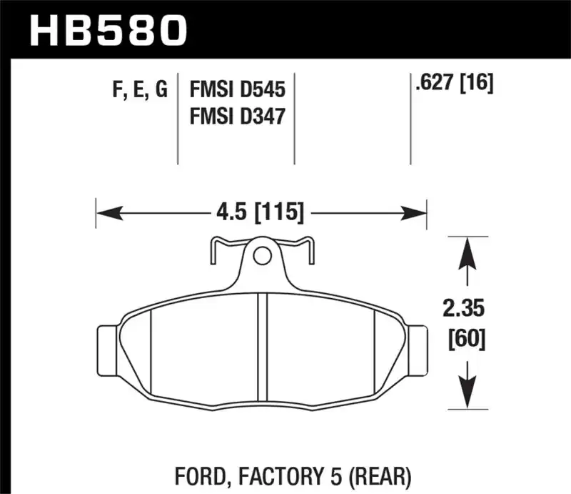 Big Sale HAWK DTC-60 Brake Pad Sets