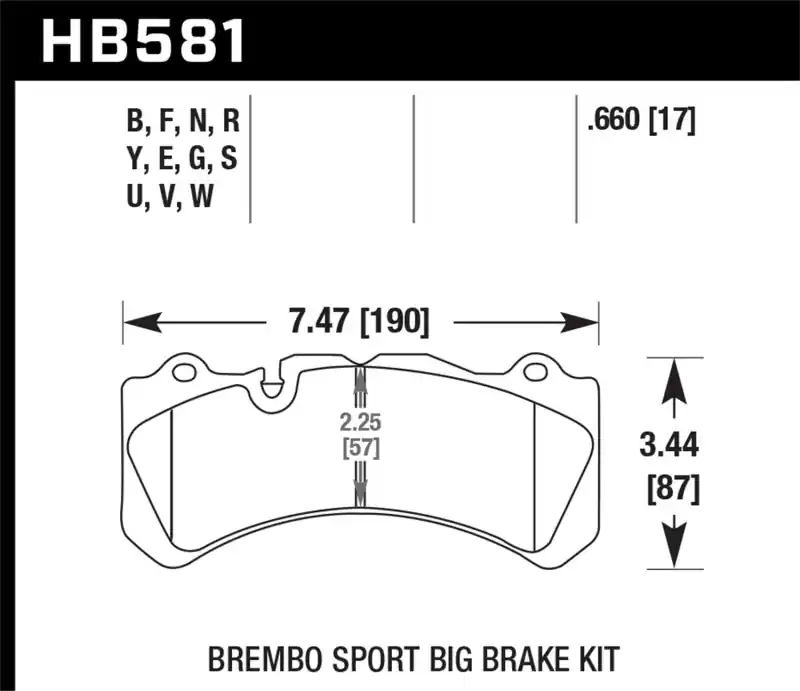 Best Price HAWK HPS 5.0 Brake Pad Sets