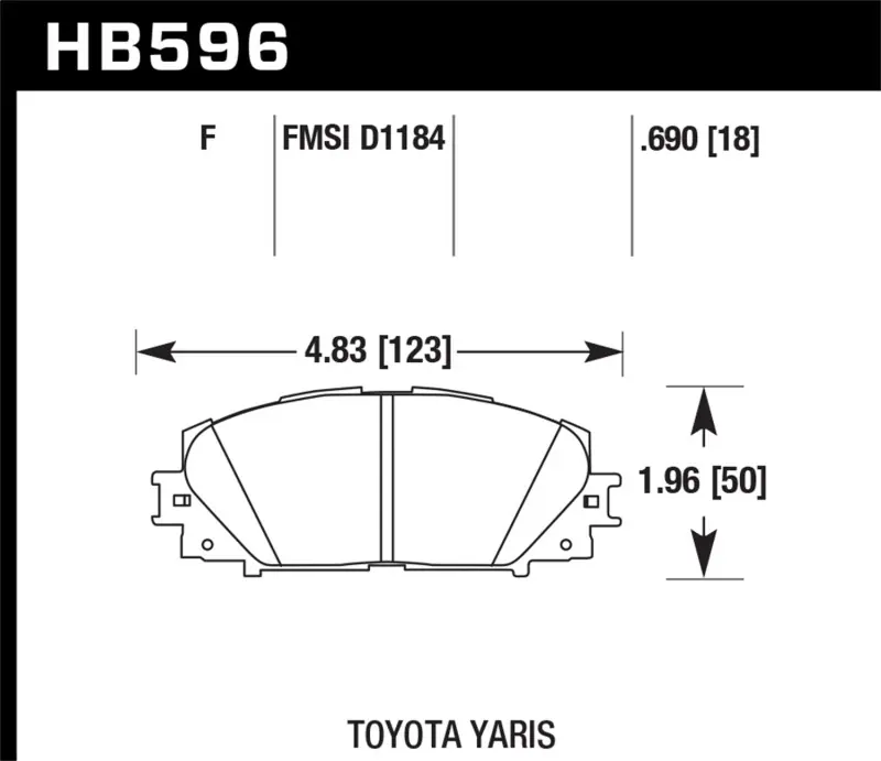 Express Delivery HAWK HPS 5.0 Brake Pad Sets