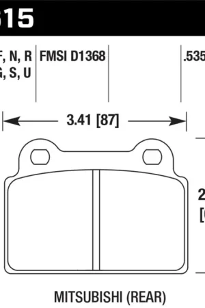 Buy Online HAWK DTC-60 Brake Pad Sets
