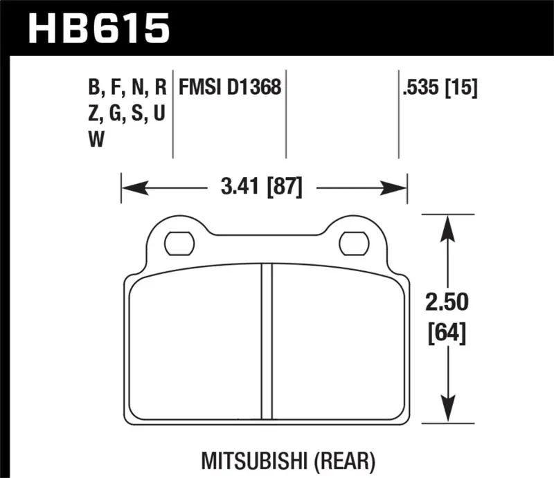 Buy Online HAWK DTC-60 Brake Pad Sets