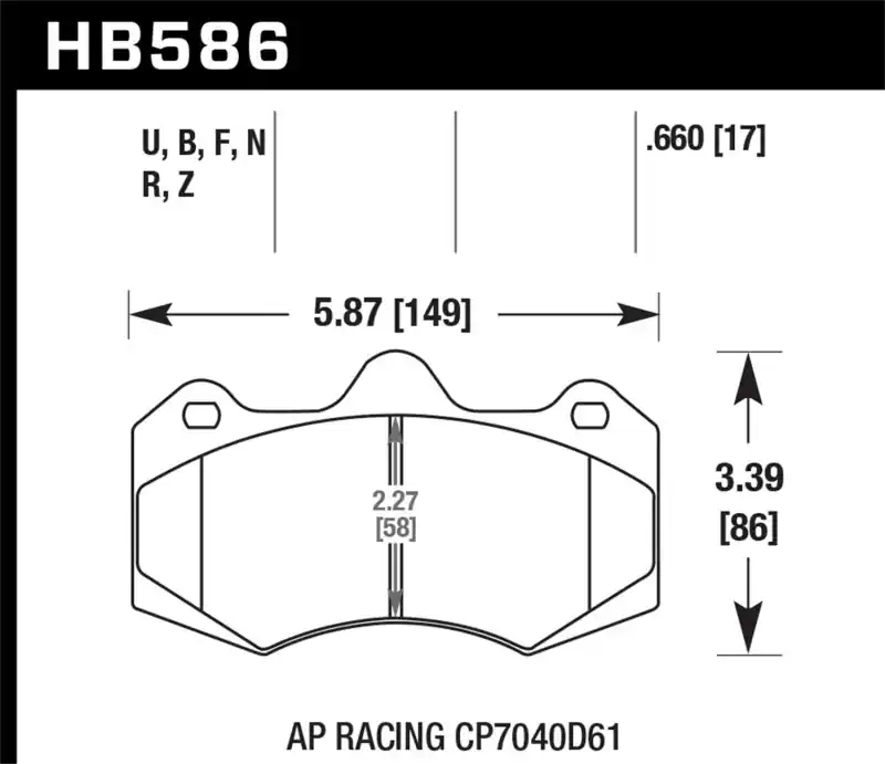 HAWK HP+ Brake Pad Sets Best Price