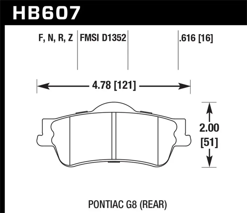 Super Sale HAWK HPS 5.0 Brake Pad Sets