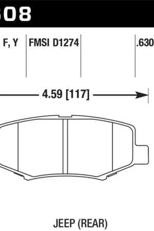 Best Choice HAWK HPS 5.0 Brake Pad Sets