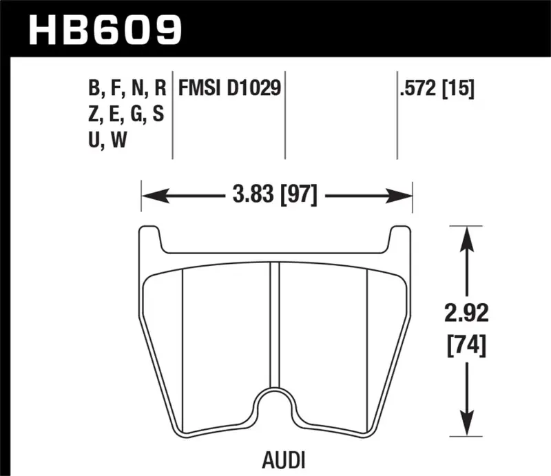 Limited Edition HAWK HPS Brake Pad Sets