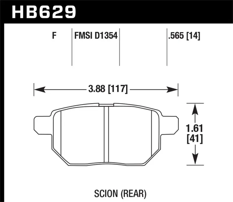 HAWK HPS 5.0 Brake Pad Sets Discount