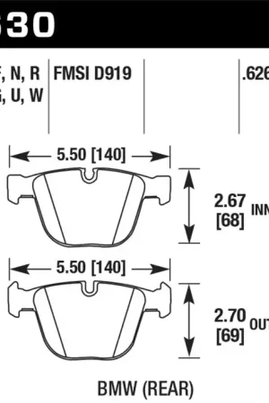 Buy Today HAWK Ceramic Brake Pad Sets