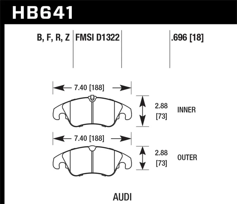 HAWK HPS 5.0 Brake Pad Sets In Demand