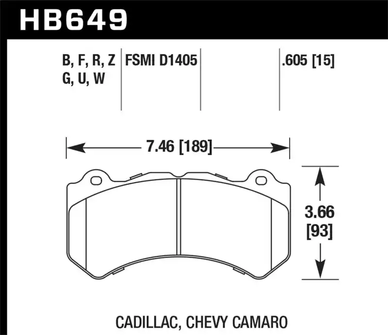 Final Sale HAWK HP+ Brake Pad Sets