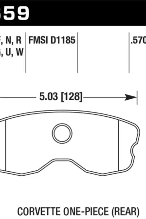 Buy Direct HAWK HP+ Brake Pad Sets