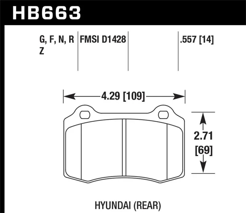 Same Day Shipping HAWK HPS Brake Pad Sets