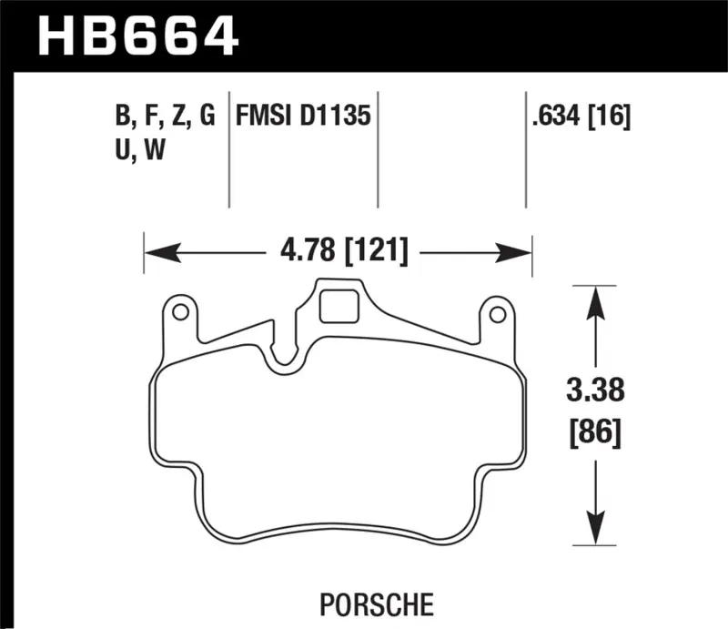 HAWK HPS Brake Pad Sets Direct From Manufacturer