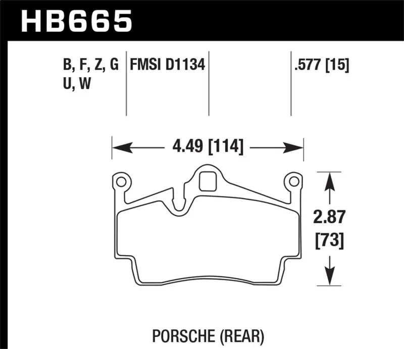 HAWK DTC-60 Brake Pad Sets Free Returns