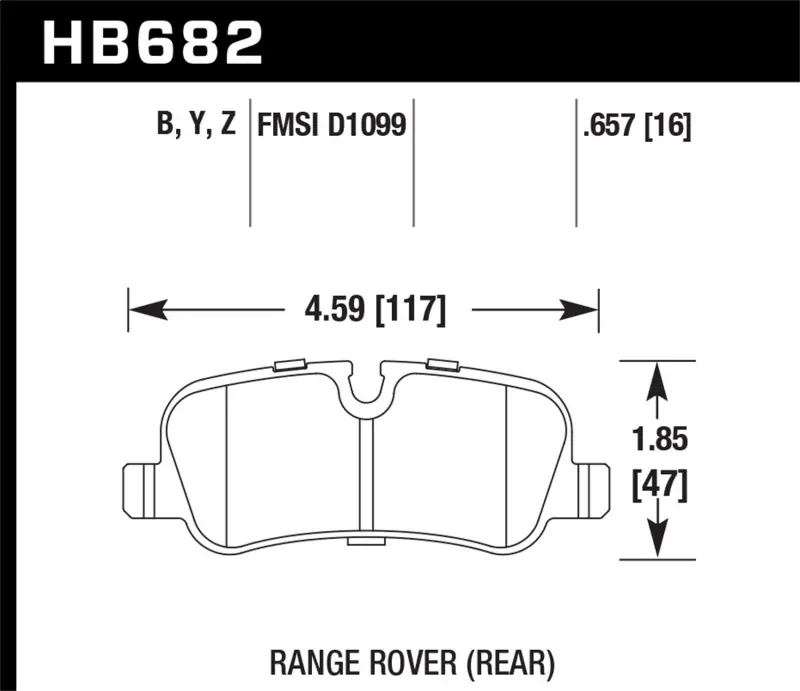 HAWK LTS Brake Pads Original