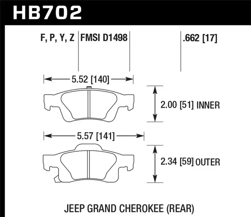 HAWK HPS 5.0 Brake Pad Sets Limited Offer