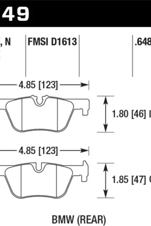 Best Choice HAWK HPS 5.0 Brake Pad Sets