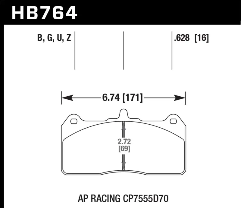 Limited Offer HAWK DTC-60 Brake Pad Sets