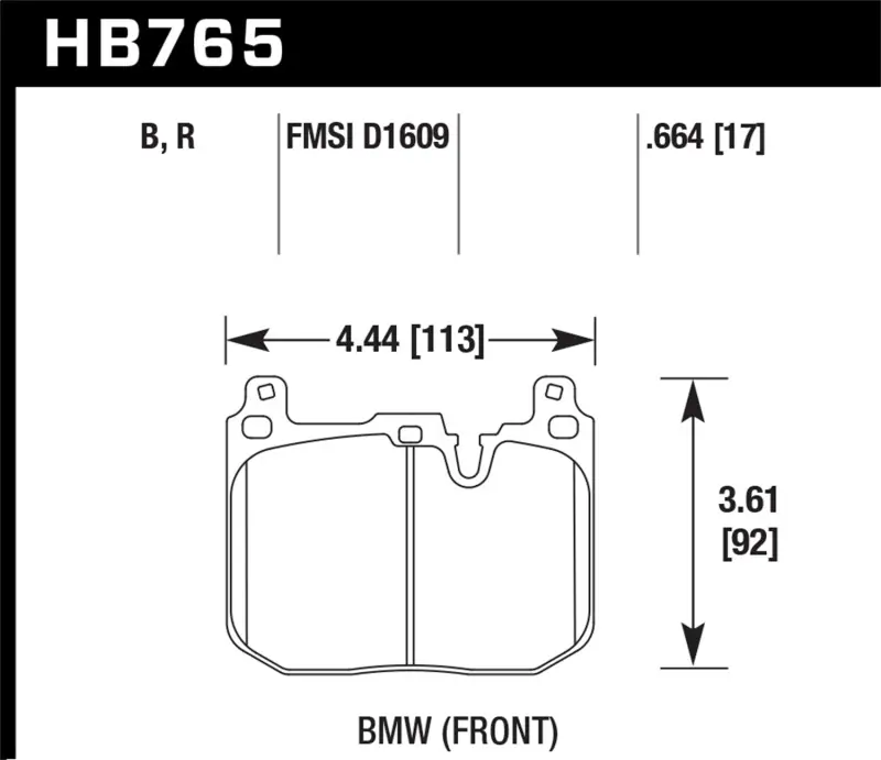 Fan Favorite HAWK DTC-60 Brake Pad Sets