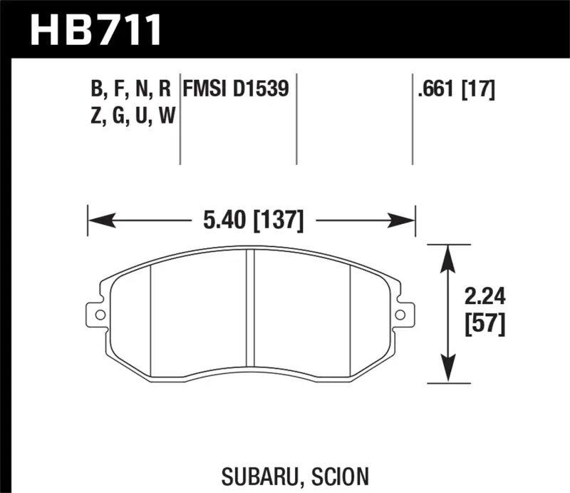 HAWK DTC-70 Brake Pad Sets Same Day Shipping