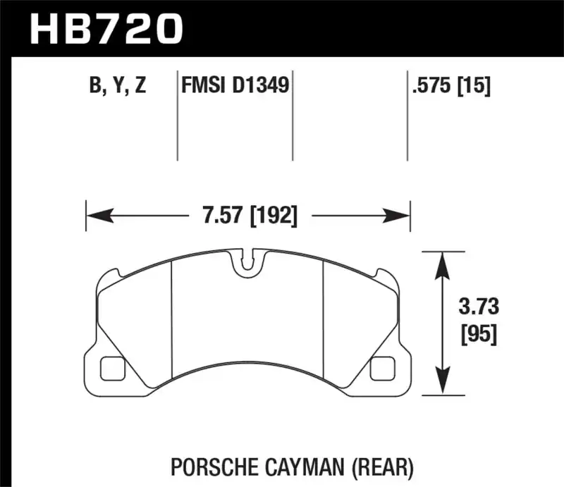 Original HAWK LTS Brake Pads