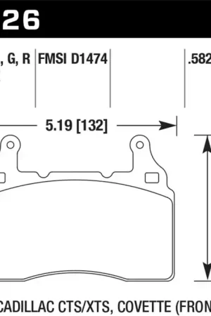 Buy Direct HAWK HPS 5.0 Brake Pad Sets