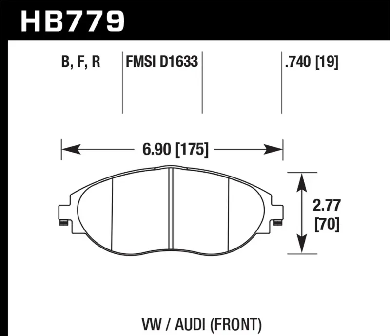 Reduced Price HAWK Ceramic Brake Pad Sets