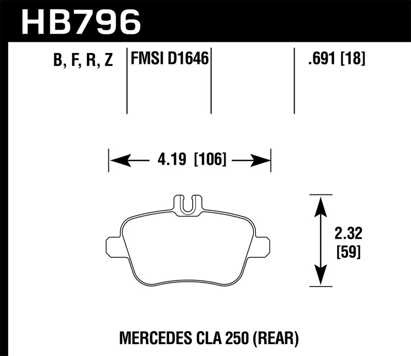 HAWK HPS 5.0 Brake Pad Sets Order Now