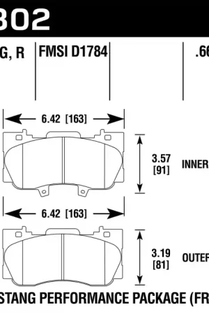 While Supplies Last HAWK HPS Brake Pad Sets