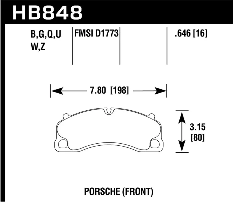 Reduced Price HAWK Ceramic Brake Pad Sets
