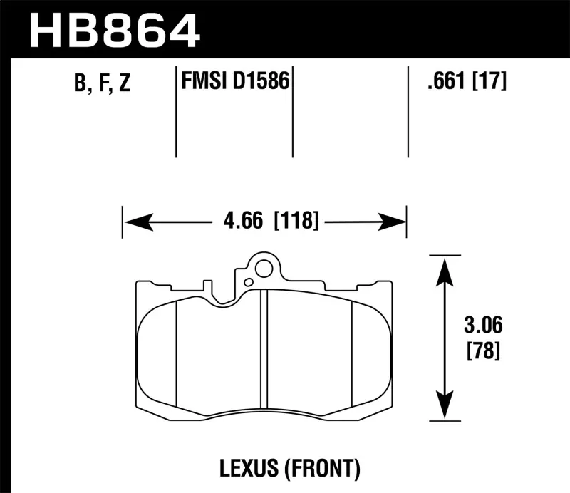 HAWK HPS Brake Pad Sets Place Order