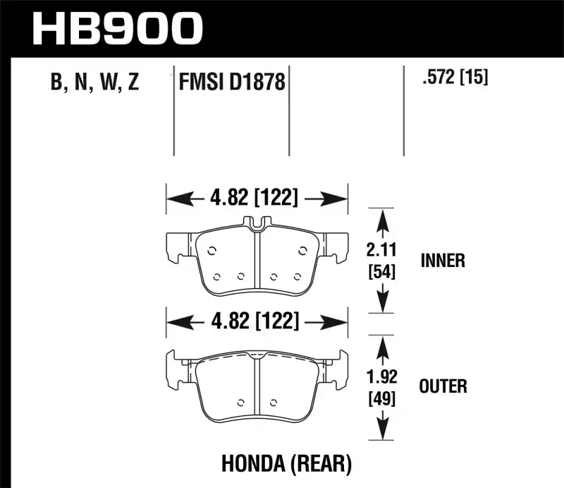 Buy Online HAWK Ceramic Brake Pad Sets