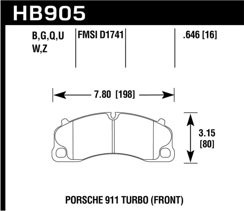No Minimum Order HAWK HPS 5.0 Brake Pad Sets