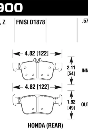 Best Choice HAWK HP+ Brake Pad Sets