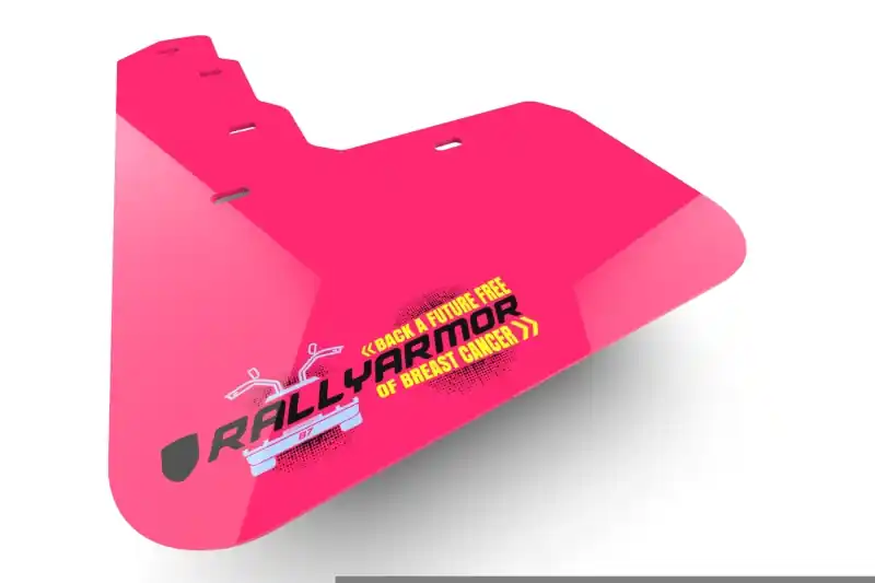 Worldwide Shipping RAL BCE Black Flap / Pink Logo