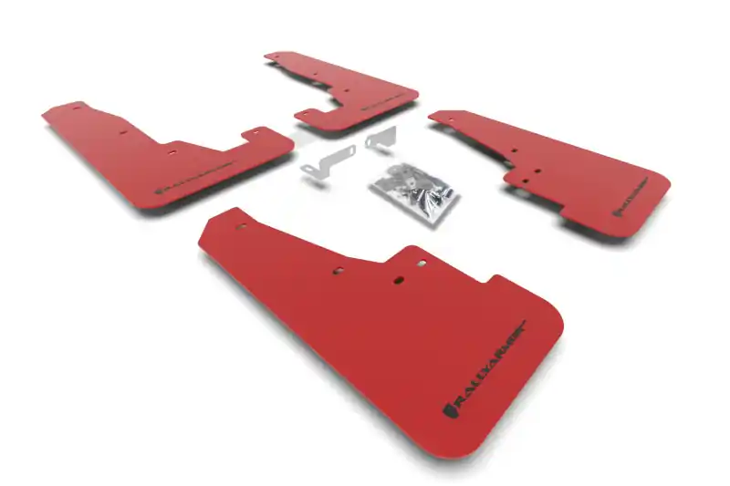 Genuine RAL UR Red Flap/Blk Logo