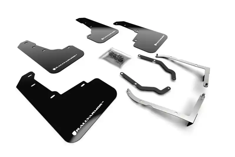 High Quality RAL UR Blk Flap/Wht Logo