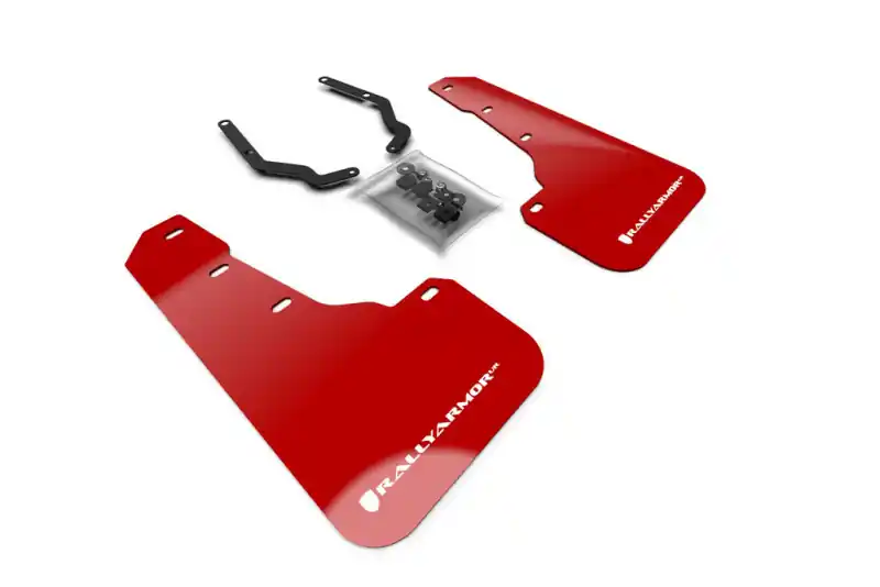Budget RAL UR Red Flap/Wht Logo