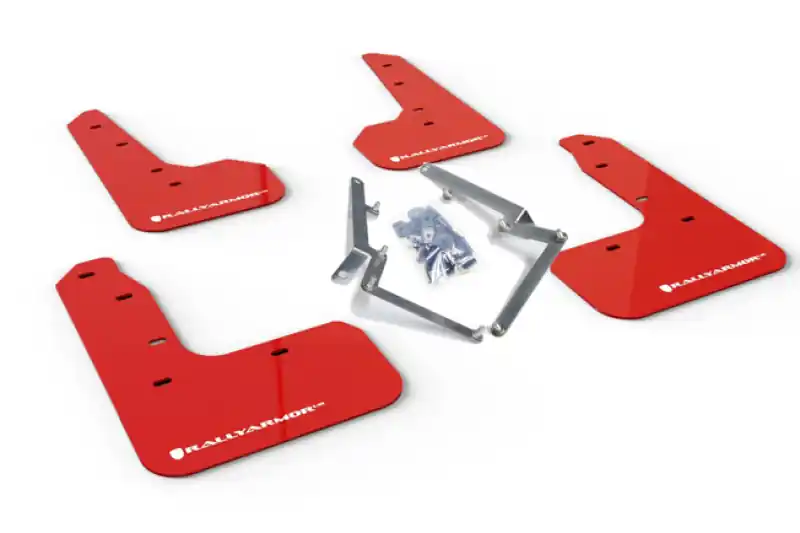 Markdown RAL UR Red Flap/Wht Logo