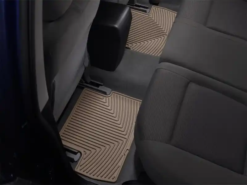 WT Rubber Mats - Rear - Tan New Release