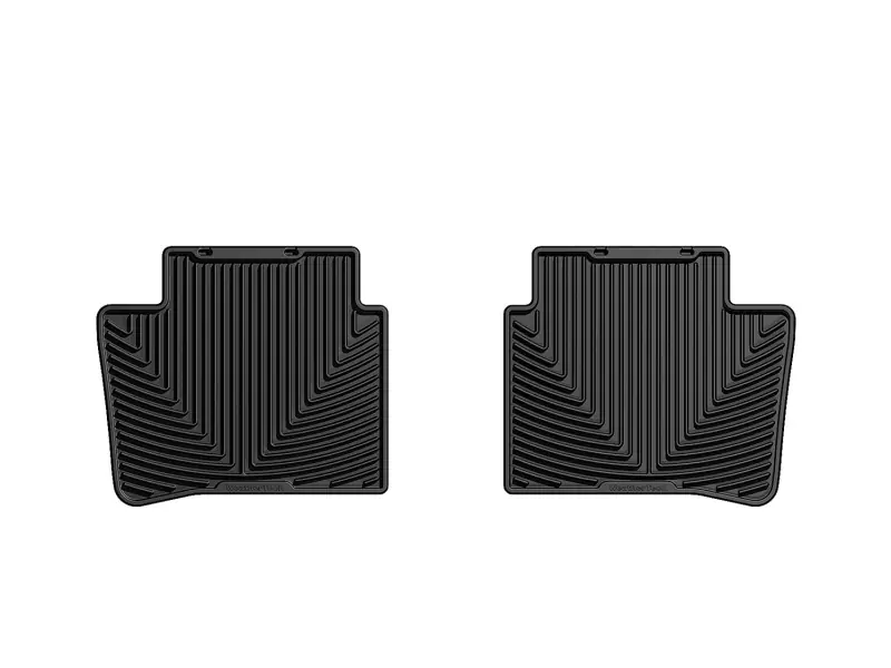 Fan Favorite WT Rubber Mats - Rear - Blk