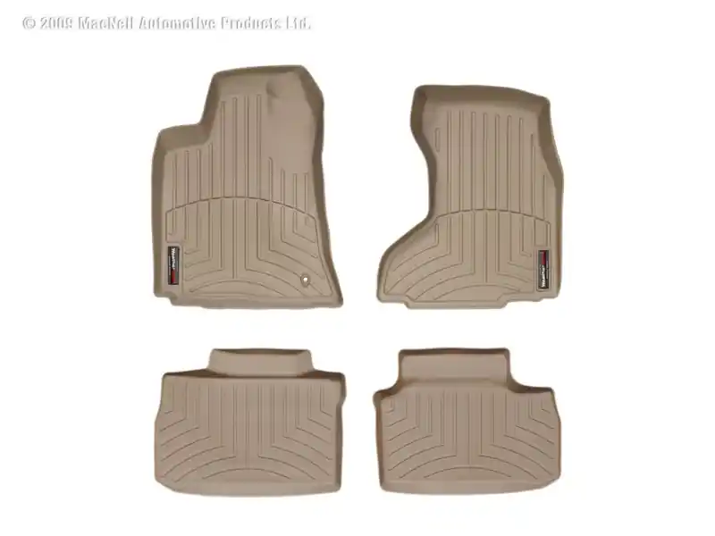 Free Shipping WT FloorLiner - Rear - Tan