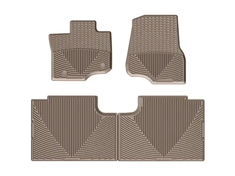 WT Rubber Mats - Front - Tan Buy Today
