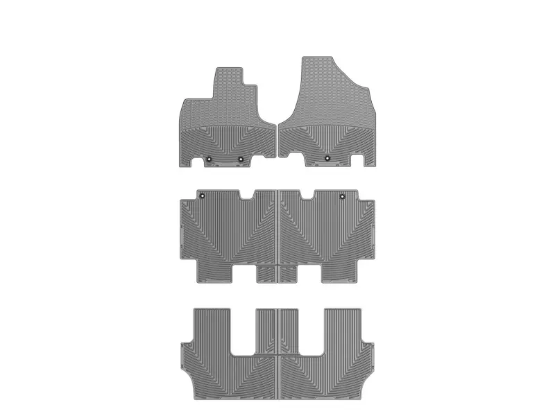 WT Rubber Mats - Front - Grey Brand New